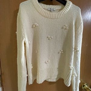 Madwell Sweater | XS S | White